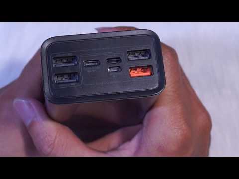 Video Sạc dự phòng 30000mah - Baseus Amblight Quick Charge - youtube