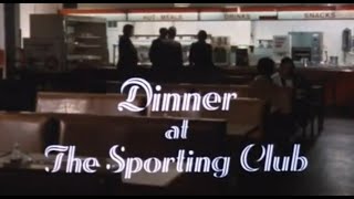 Play for Today - Dinner at The Sporting Club (1978) by Leon Griffiths & Brian Gibson