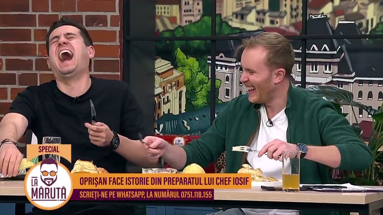 Oprișan face istorie din preparatul lui Chef Iosif