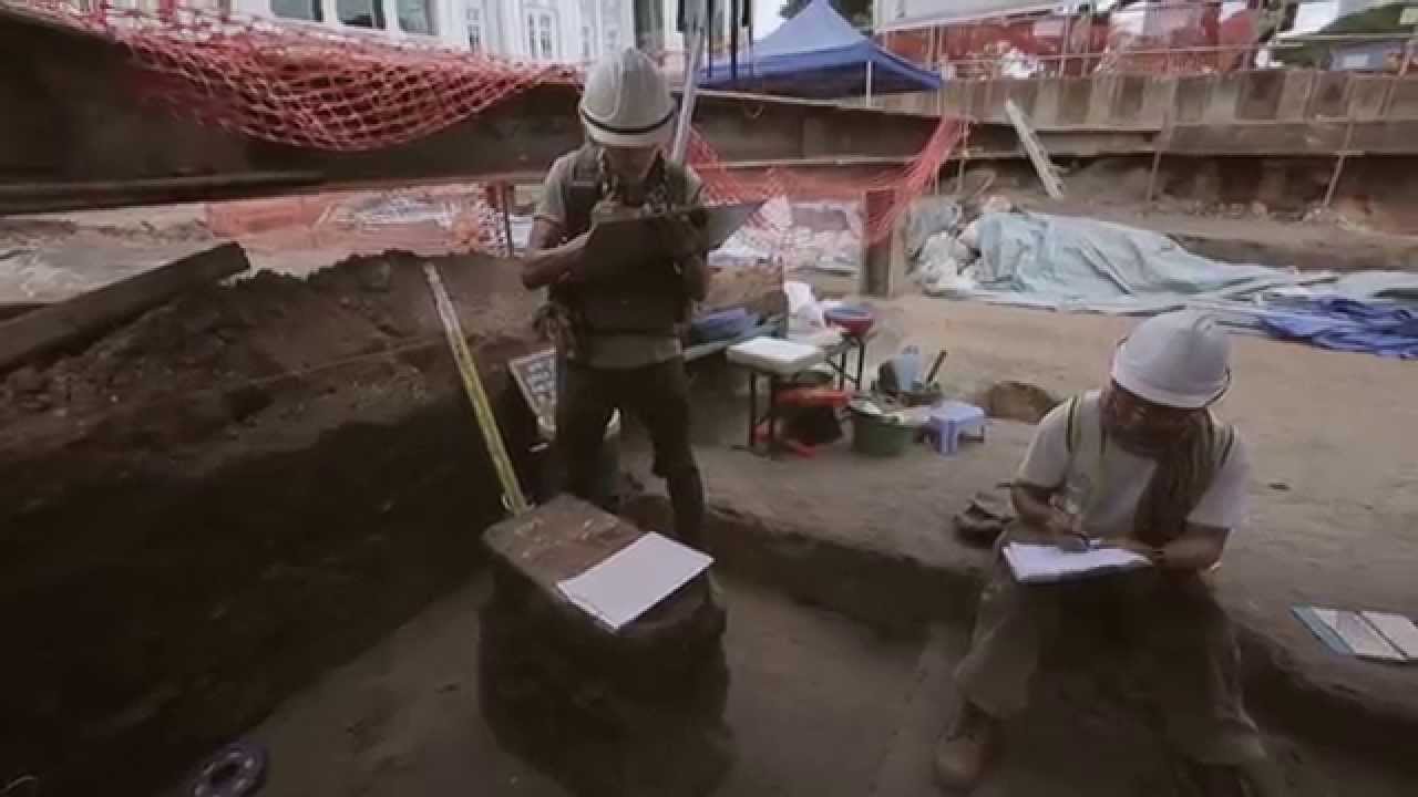 History+Archaeology Archaeology in Singapore YouTube