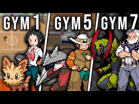 Is it possible to BEAT Pokémon using ONLY the Pokémon of the GYM LEADERS?! ⭐