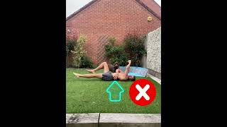 How to do a dead bug correctly