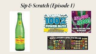 Sip & Scratch (EP 1): Saved by the Grand Finale! Texas Lottery! 500X Loteria Spectacular!