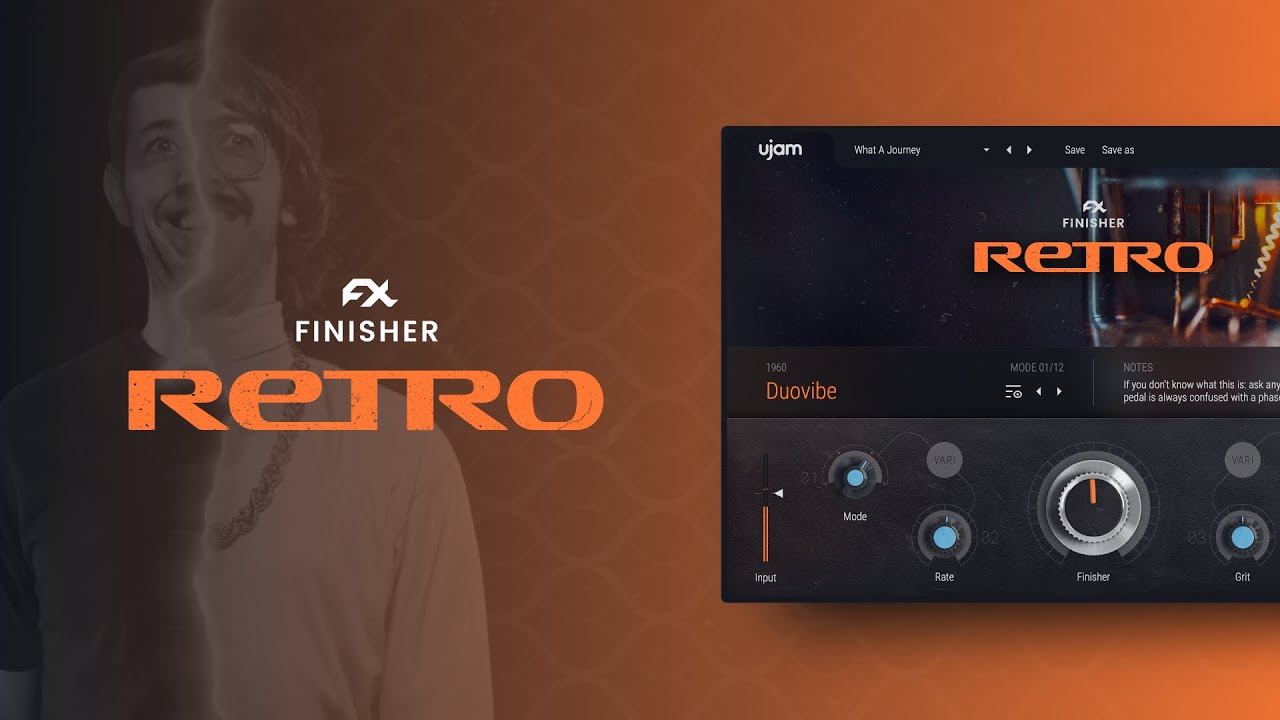 ヴィンテージ感を瞬時に再現するUJAM Finisher RETRO発売！ | Rock oN