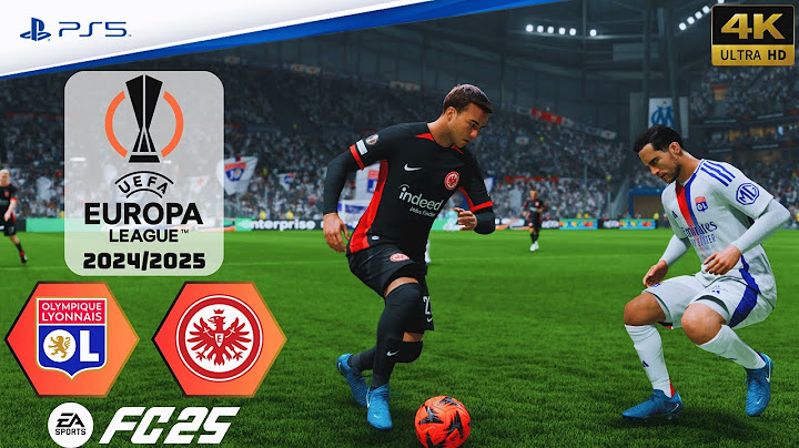 FC 25 - Olympique Lyon vs. Eintracht Frankfurt | UEFA Europa League 24/25 | Full Match | PS5™[4K]