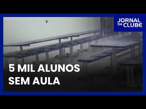 Heavy rain causes damage to municipal schools in Guariba - Jornal da Clube (09/11/26)