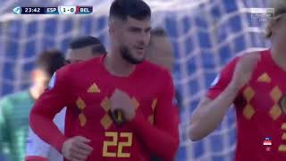 Spain U21 2-1 Belgium U21 Goals Highlights!! 2019 HD