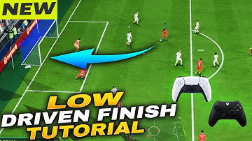 How To Do The New Low Driven Finish & Score Goals Every Time Tutorial!