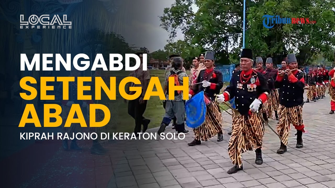 Kiprah Komandan Utama Prajurit Keraton Solo Mengabdi Hampir Setengah Abad Berawal dari Abdi Dalem