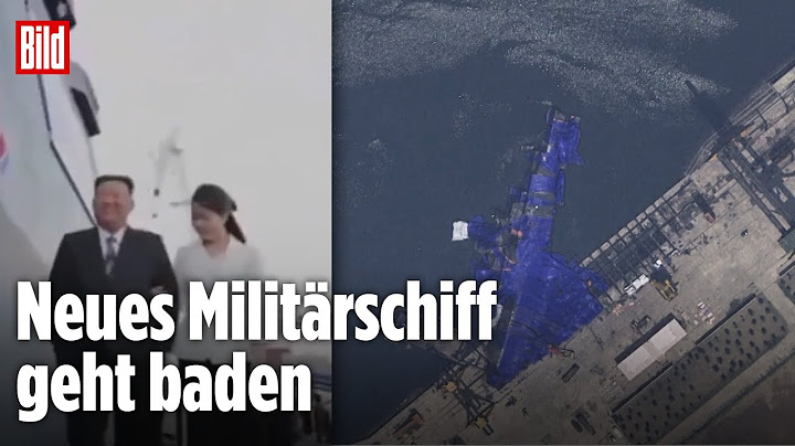 Nordkorea: Diktator erlebt Blamage beim Stapellauf von Kriegsschiff