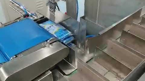 full auto 3-ply disposable face mask packing equipment, put into box