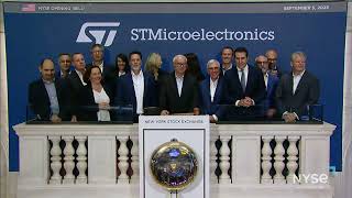 STMicroelectronics (NYSE: STM) Rings The Opening Bell®