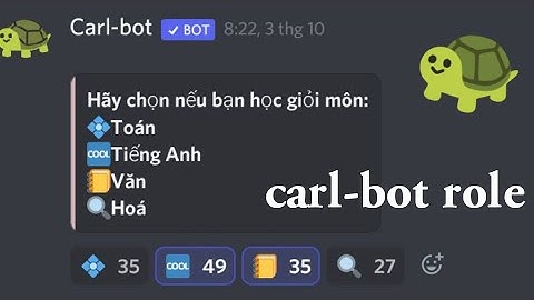 cách tạo role bằng carl-bot | how to create a role using carl-bot