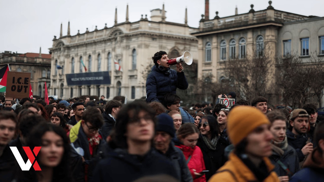 LIVE | Protests Erupt In Milan, Denouncing Environmental & Economic Costs Of Winter Games | VERTEX