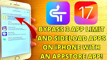 Sideload UNLIMITED Apps iOS 17 With An AppStore App NO Jailbreak/Revoke! SideStore IPA Files