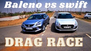 Swift vs Baleno Race @MotorSportWorld