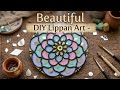 Lippan Art Tutorial for Beginners | Traditional Mud & Mirror Work with a Pastel Twist