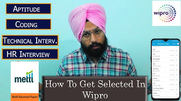 How To Get Selected In WIPRO Ltd. | Wipro Exam Pattern & Interview