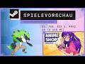 Anime Shop Simulator Teil 1 – Steam Spielevorschau – Steam Next Fest – Live Let´s Test