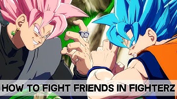 Dragon Ball FighterZ - How to Battle Your Friends w/ Ring Match! [Easy Tutorial] | RasouliPlays