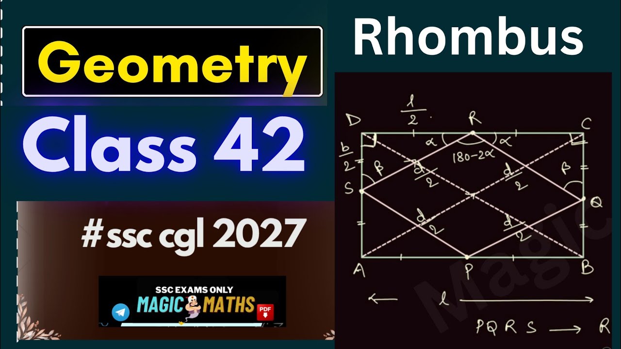 SSC CGL 2027 Geometry Class 42 #ssc #maths #ssccgl - YouTube
