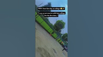 first day of my college 😁  (ccs University) #trending #shortsfeed #studentlife