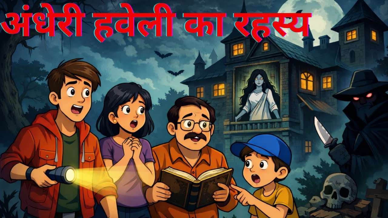 अंधेरी हवेली का रहस्य | Hindi Horror Story | Ghost Story Hindi💀☠️