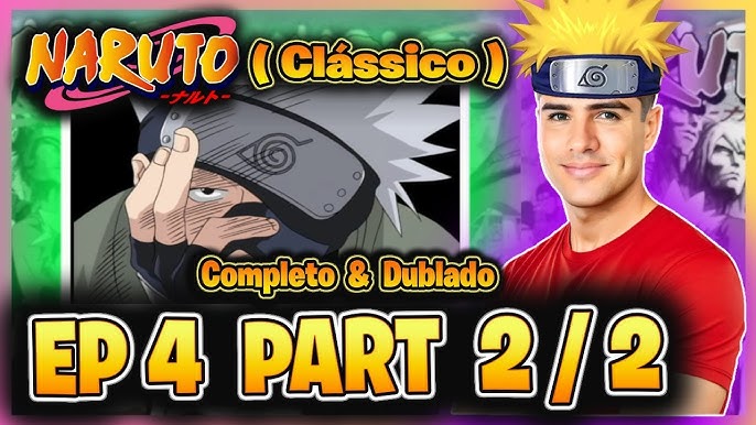 🍃Teste de sobrevivência: Passar ou Falhar (Naruto Clássico ep.4