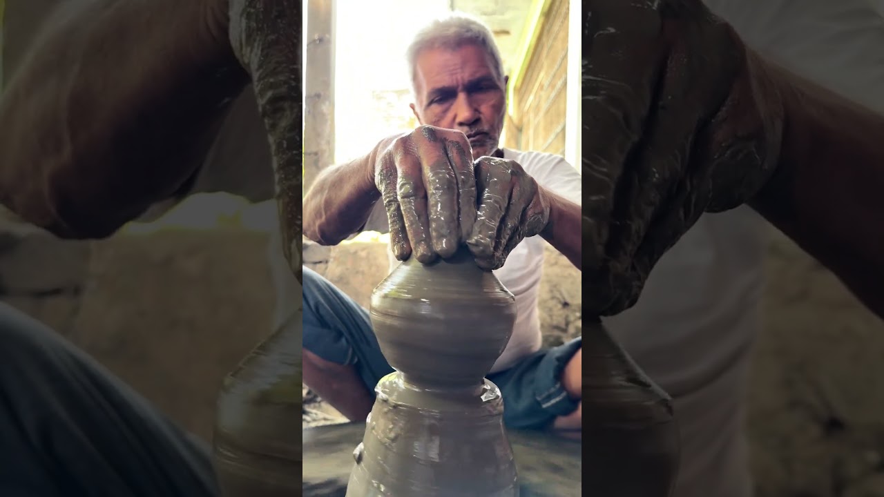 🌿 Eco Friendly 🎨 Handmade 🧱 Clay Pot Sustainable Style Art Piece 