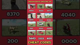 Real code 💥 Indian bike driving 3d all new cheat code update + plugin cheat code || Indian bike
