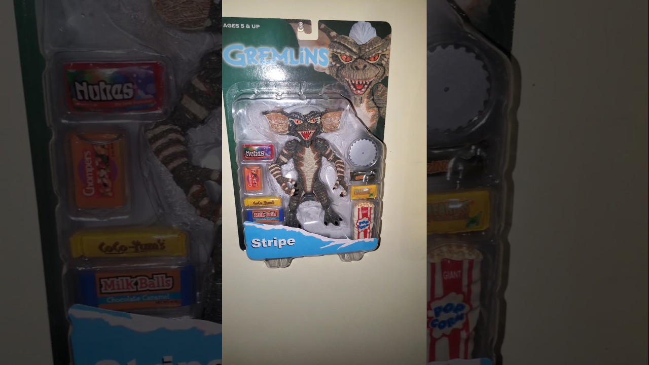 Gremlins stripe action figure showcase