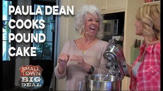 Paula Dean Cooks Pound Cake