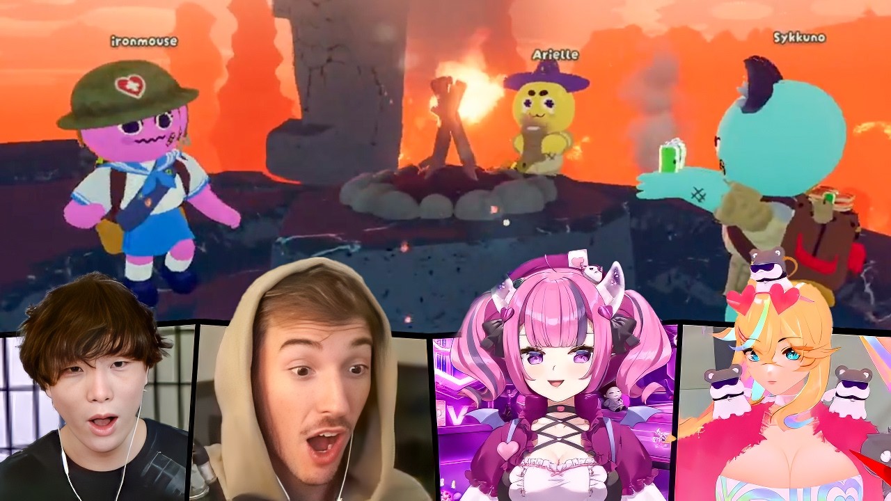 Sykkuno Carried Us to the Peak (Multi POV ft. Ironmouse & Arielle)