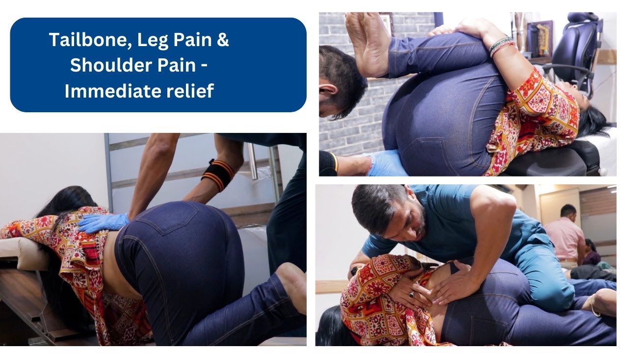 Tail bone Adjustment | Best Chiropractic treatment in India | Dr Pankaj Choudhary