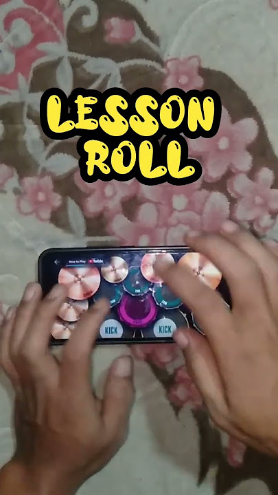 lesson beginner roll #realdrum #drums #foryou
