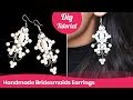 How to Make Bridesmaids Earrings. DIY Wedding Accessory Ideas.