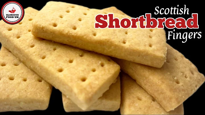 ONLY 3 INGREDIENT SHORTBREAD FINGERS | SHORTBREAD RECIPE | EASY RECIPE @gloriousfooduk3696