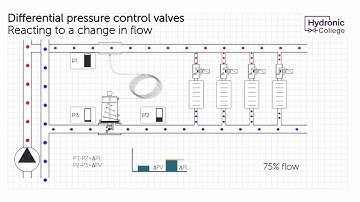 HC Animation series: DPCV, how do they react to a change in flow in the circuit?