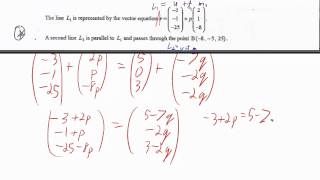Celebrity Intersection of two lines with vectors [Part (c)] Profile