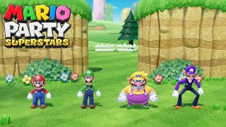 Mario Party Superstars Minigames Mario vs Luigi vs Wario vs Waluigi (Master Difficulty)