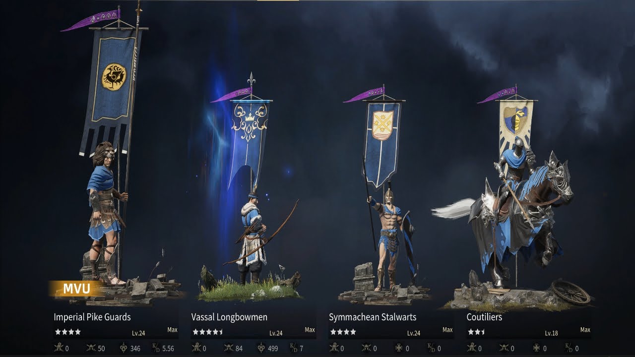 Conqueror’s Blade Siege Battle Gameplay | Imperial Pike Guards, Vassal Longbowmen and Stalwarts