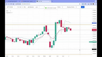 Trading bot using Lightweight Charts & Fyers