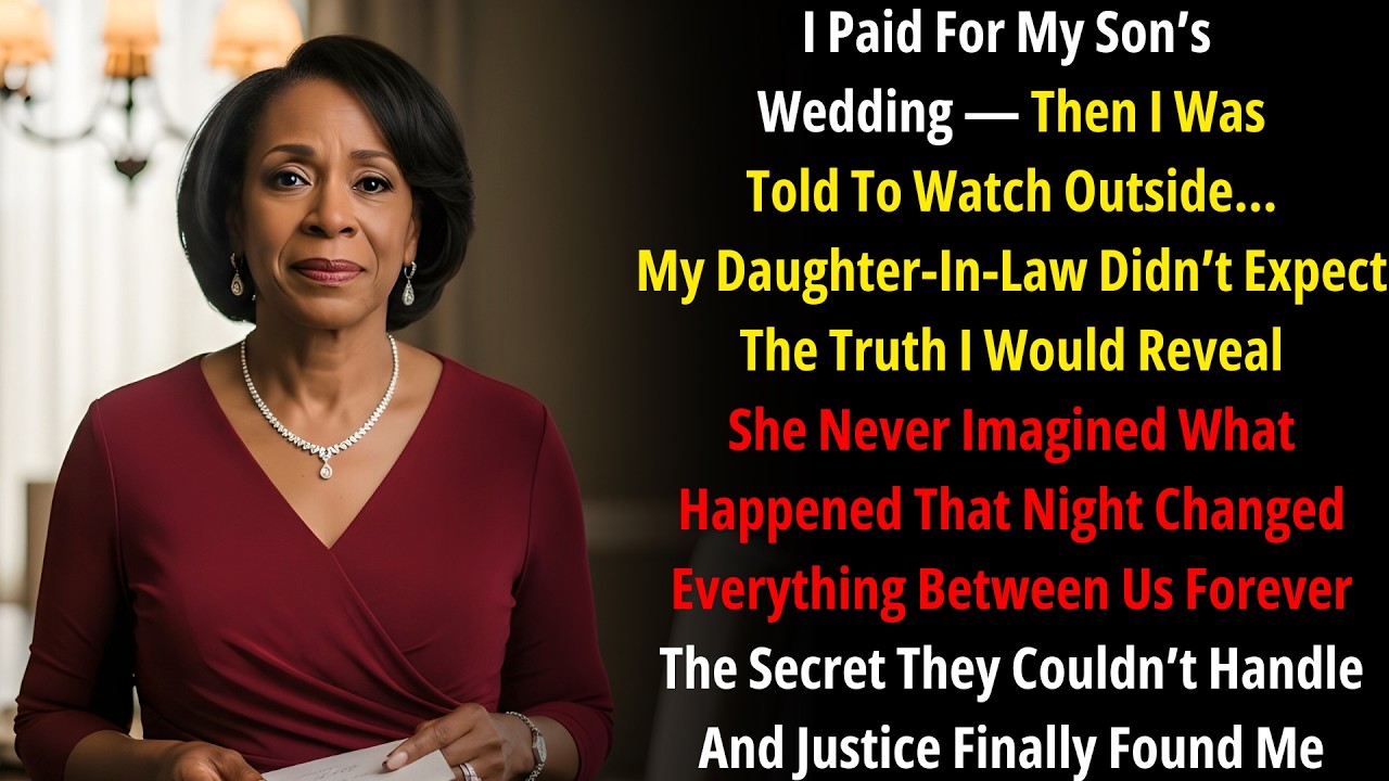 I Paid for My Son’s Wedding — Then I Was Told To Watch From Outside... But!