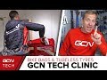 Bike Bags, Tubeless Tyres & 1X Conversions | GCN Tech Clinic