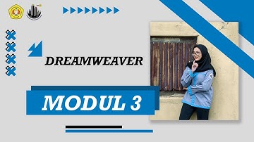 [Sistem Informasi Manajemen 2022] Modul 3 Pembuatan Dreamweaver
