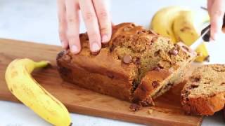 Whole Wheat 'Roasted Banana' Bread