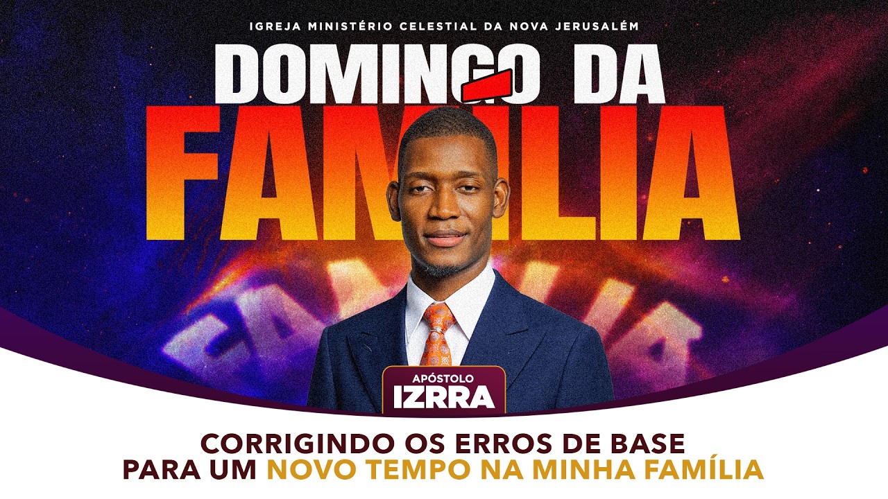 🔴𝗗𝗢𝗠𝗜𝗡𝗚𝗢 𝗗𝗔 𝗙𝗔𝗠𝗜́𝗟𝗜𝗔 | 𝗔𝗣𝗢́𝗦𝗧𝗢𝗟𝗢 𝗜𝗭𝗥𝗥𝗔