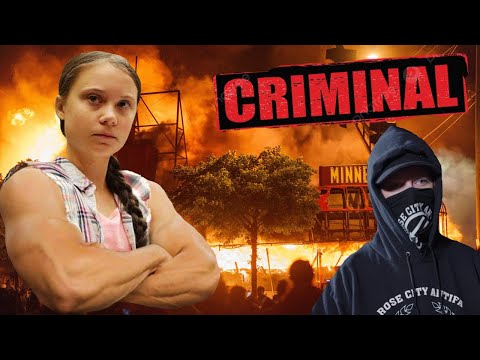 Watching Portland Antifa burn everything down over Trump | FlashCast