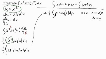 Combining substitution with integration by parts