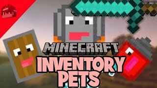 INVENTORY PETS ADDON ON MCPE || MOD REVIEW (DOWNLOAD LINK) screenshot 2